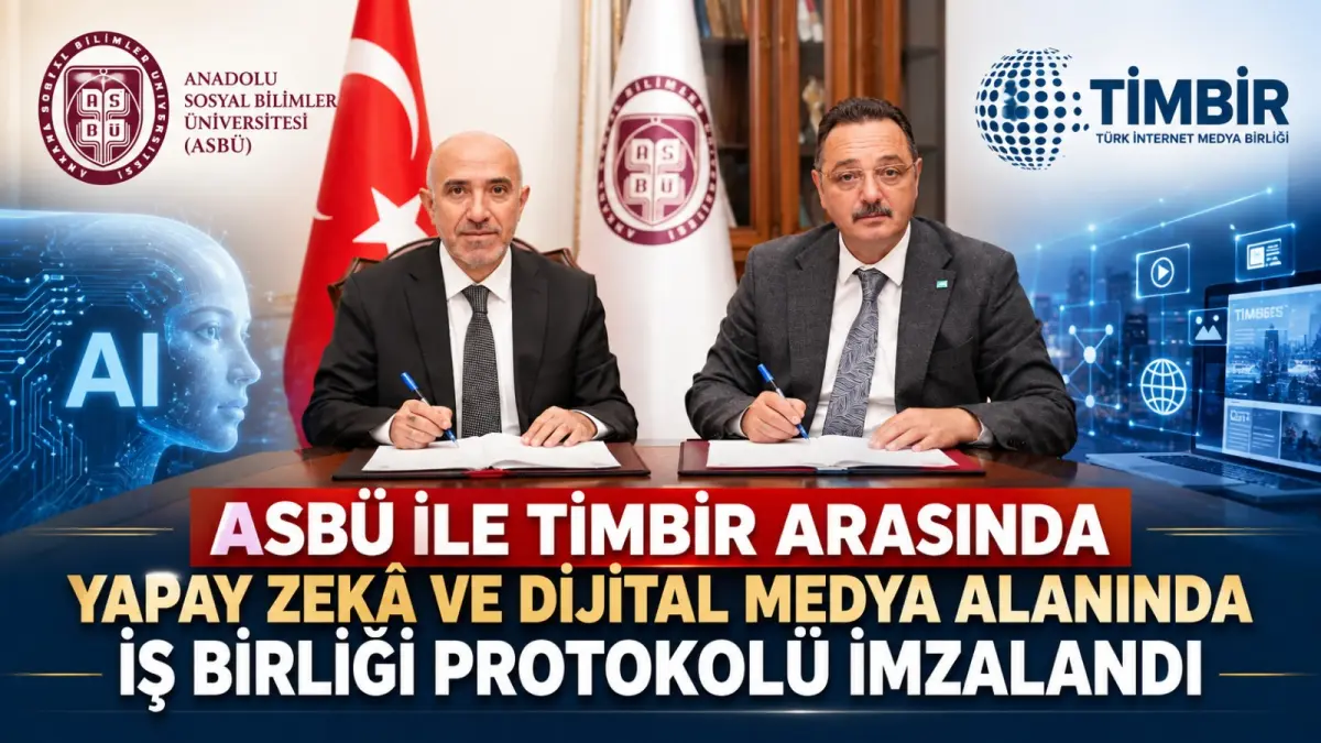 ASBÜ VE TİMBİR’DEN YAPAY ZEKÂ VE DİJİTAL MEDYA İŞ BİRLİĞİ